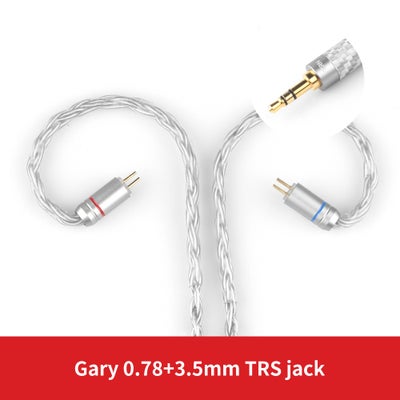 Buy T2 HiFi Upgrade Detachable Replaceable Headphone Cable Grey in Saudi Arabia