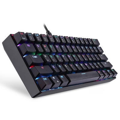 Buy CK61 RGB Backlight Mechanical Gaming Keyboard wired - English in Saudi Arabia