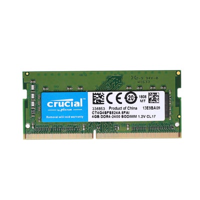 اشتري ذاكرة رام كروشال DDR4 مفردة سعة 4 جيجابايت أخضر في مصر