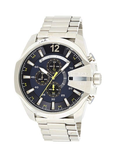 Buy Men's Round Shape Stainless Steel Chronograph Wrist Watch 51 mm - Silver - DZ4465 in Saudi Arabia