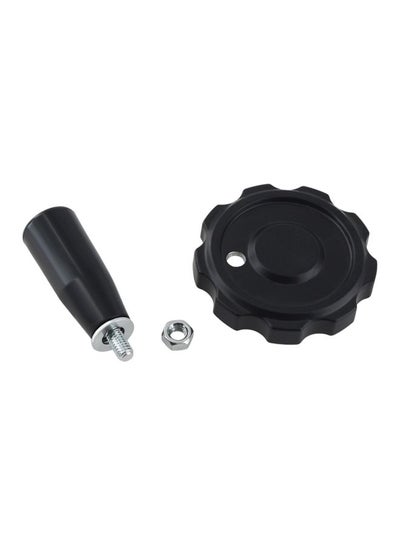 Buy 3-Piece Hand Wheel Set Black/Silver in UAE