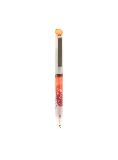 اشتري قلم حبر سائل كروي الرأس بسن مخروطي برتقالي / أبيض في السعودية
