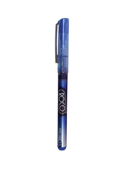 Buy Cone Tip Liquid Ink Ballpoint Pen Blue in Saudi Arabia