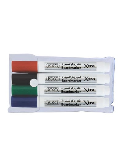 Buy 4-Piece Xtra Whiteboard Marker Set Multicolour in Saudi Arabia