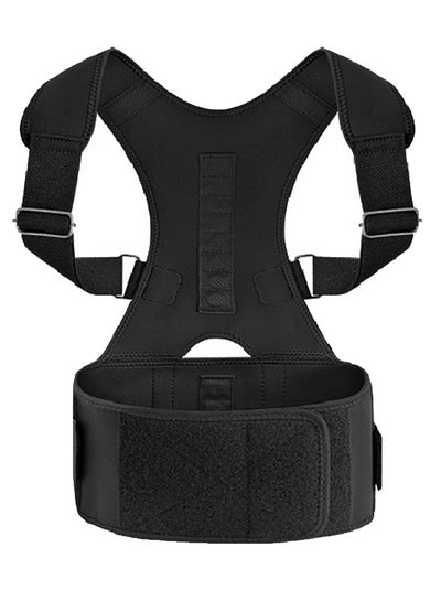 اشتري Magnetic Therapy Posture Corrector Brace Shoulder Spine Back Support Belt في السعودية