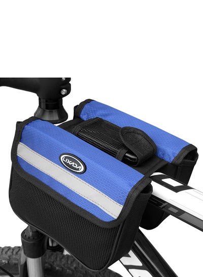 Buy Mountain Bike Front Frame Double Pannier Top Tube Bag in UAE