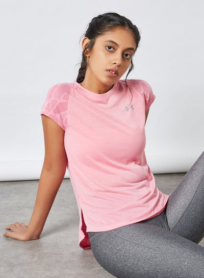 Buy Streaker 2.0 Shift Running T-Shirt Pink in Egypt