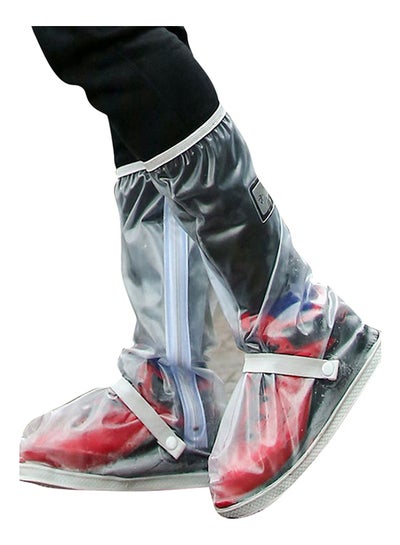 Buy Shoe Covers Waterproof Reusable Motorcycle Cycling Bike Boot 30x20x10cm in Saudi Arabia