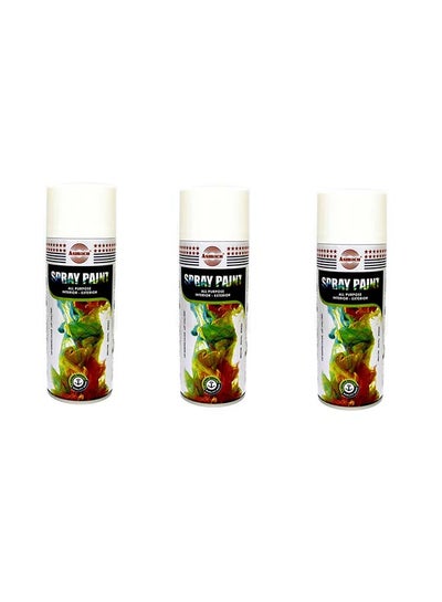 Buy 3-Piece Bundle Offer Spray Paint White NAcm in UAE