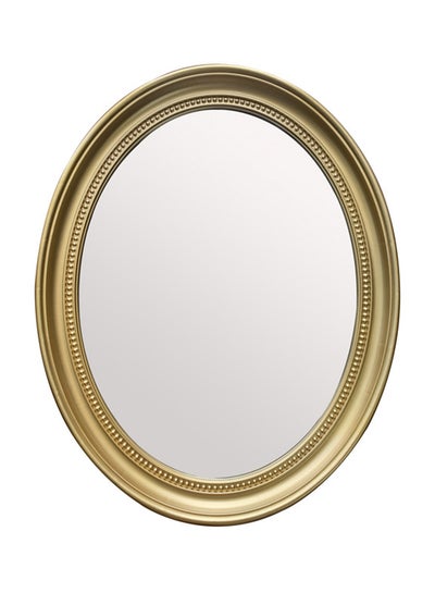 Buy Elegent Decor Wall Mirror Gold 70x56 cmcentimeter in Saudi Arabia