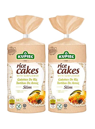 Buy Rice Cakes With Sunflower Thin 84grams Pack of 2 in UAE