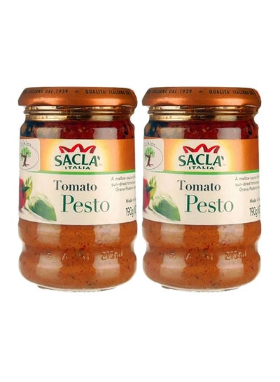 Buy Italian Classic Tomato Pesto Sauce 190grams Pack of 2 in UAE