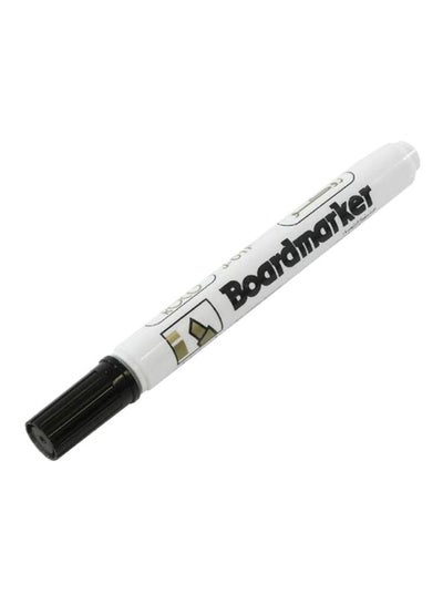 اشتري قلم ماركر قابل للمسح برأس مشطوف أبيض/ أسود في السعودية