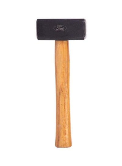 Buy Stoning Hammer With Oak Wood Shank Black/Brown 1250grams in UAE