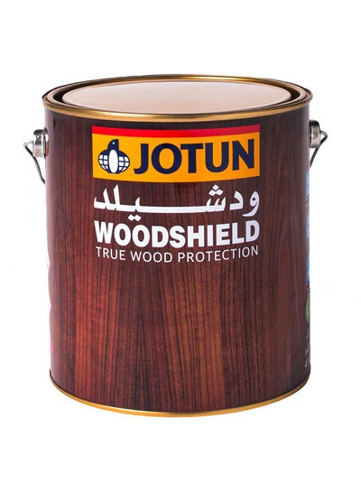 Buy Woodshield Exterior Stain Matt Base Multicolour 3600ml in UAE