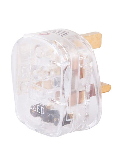 Buy Oshtraco Plug with Transparent Top Multicolour 20mm in UAE