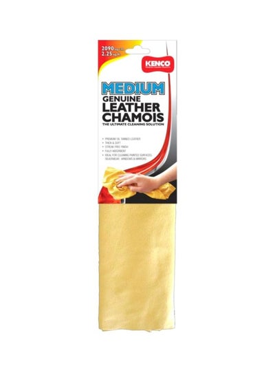 Buy Oil Tanned Genuine Leather Chamois 2.25 sq ft in UAE