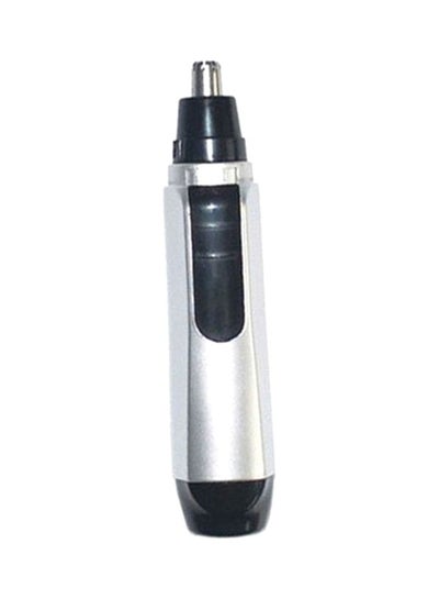 Buy Electric Nose Hair Trimmer Silver/Black in UAE