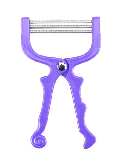 Buy Facial Hair Remover Tool Purple/Silver in UAE
