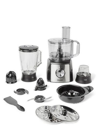 اشتري محضر طعام 600.0 W 9900-food processor فضي/أسود/شفاف في الامارات