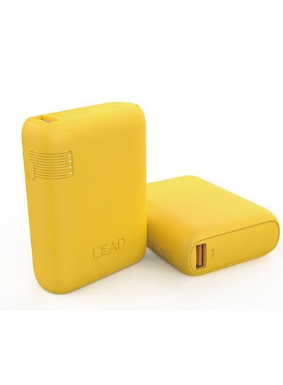 Buy LPO1 Smallest PD Power Bank 10000mAh Yellow in UAE