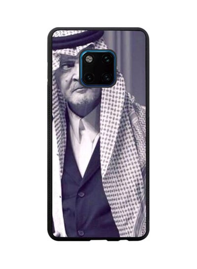 Buy Protective Case Cover For Huawei Mate 20 Pro Black/White/Grey in Saudi Arabia