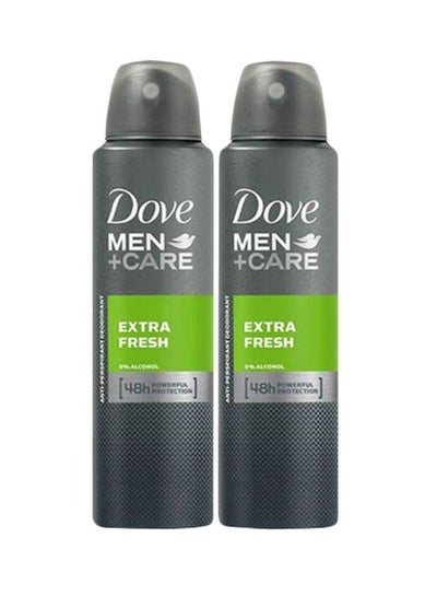 Buy Pack Of 2 Extra Fresh Antiperspirant Deodorant 150ml in UAE