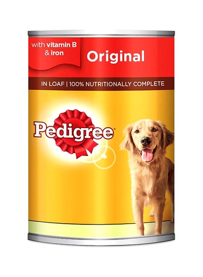 Buy Beef Loaf Wet DogFood Can 400g in UAE