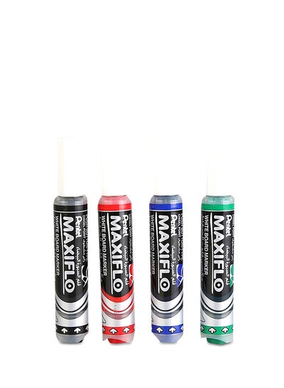 Buy MaxiFlo Whiteboard Markers Set Multicolour in UAE