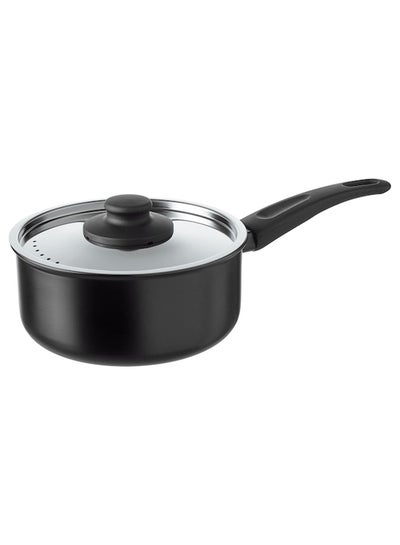 Buy Metal Saucepan Black in Saudi Arabia