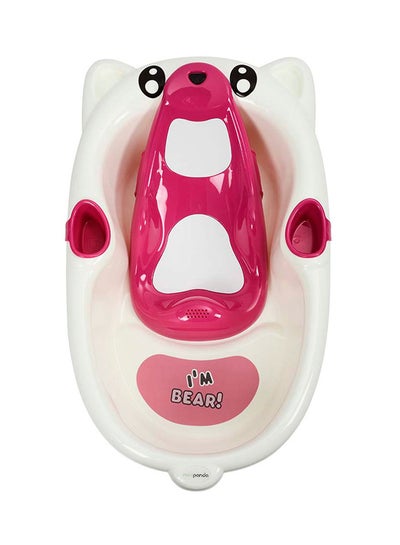 Buy Mommy'S Partner Bear Baby Bath Tub 0M-3Y+, Pink in UAE