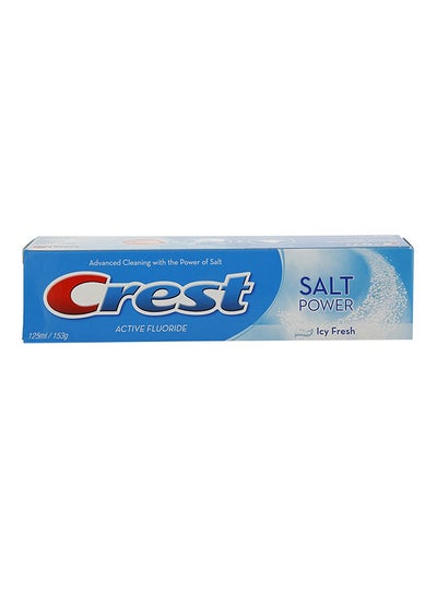 Buy Active Fluoride Salt Power Icy Fresh Toothpaste 125ml in UAE