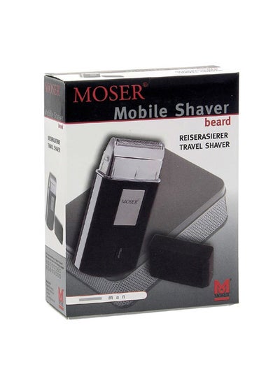 Buy Stainless Steel Mobile Travel Shaver Black in UAE