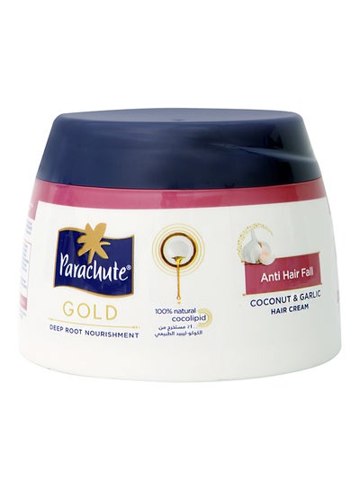 Buy Gold Anti-Hair Fall Coconut And Garlic Hair Cream 140ml in Saudi Arabia