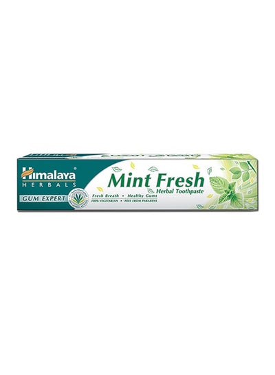 Buy Mint Fresh Herbal Toothpaste 50ml in UAE