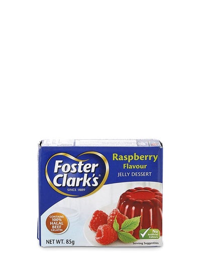 Buy Clark Jelly Dessert Raspberry Flavor 85grams in UAE