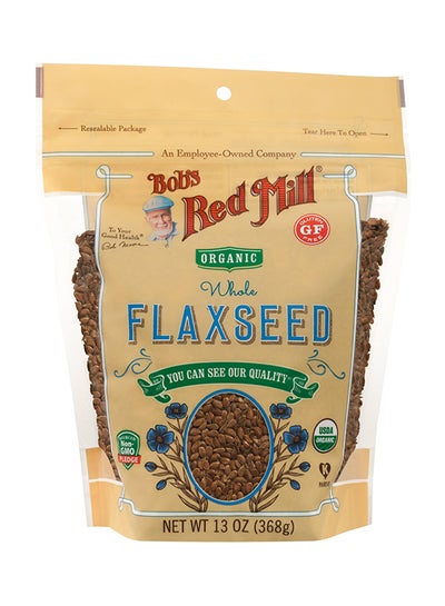 Buy Organic Flaxseeds Brown 13ounce in UAE