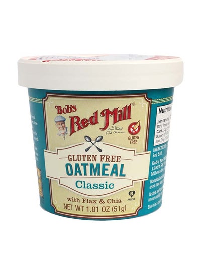 Buy Gluten Free Oatmeal Classic 51grams in UAE