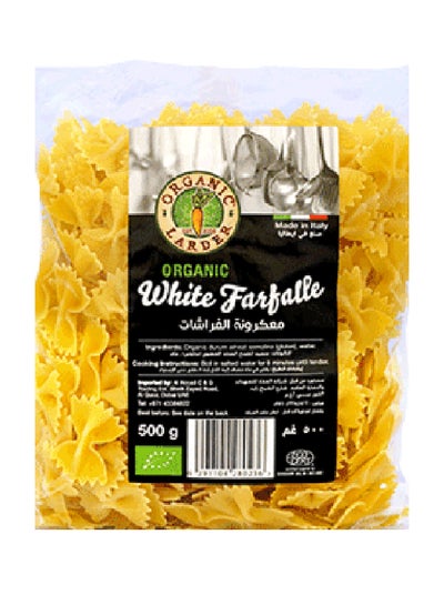 Buy Organic White Farfalle 500grams in UAE