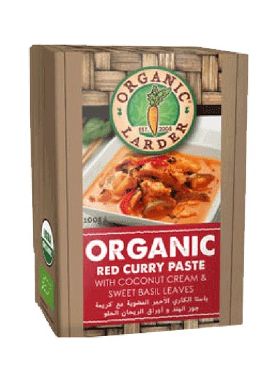 Buy Organic Red Curry Paste 100grams in UAE