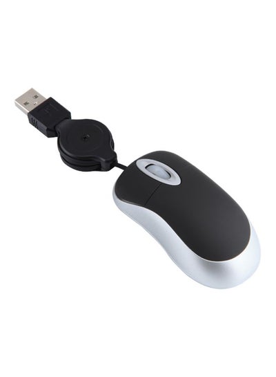 اشتري ماوس ضوئي مزود بمنفذ USB أسود / أبيض/ فضي في الامارات