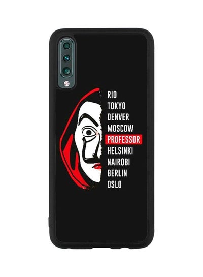 Buy Protective Case Cover For Samsung Galaxy A50 Black/White/Red in Saudi Arabia