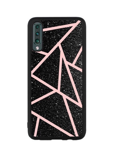 Buy Protective Case Cover For Samsung Galaxy A70 Black/Pink in Saudi Arabia