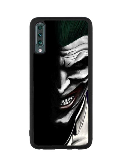 Buy Protective Case Cover For Samsung Galaxy A70 Black/White in Saudi Arabia