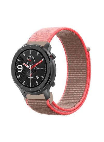 Buy Replacement Band For Amazfit GTR Smartwatch 47 mm Neon Pink in UAE