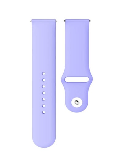 Buy Replacement Band For Samsung Galaxy Watch3 45mm Lilac Purple in UAE