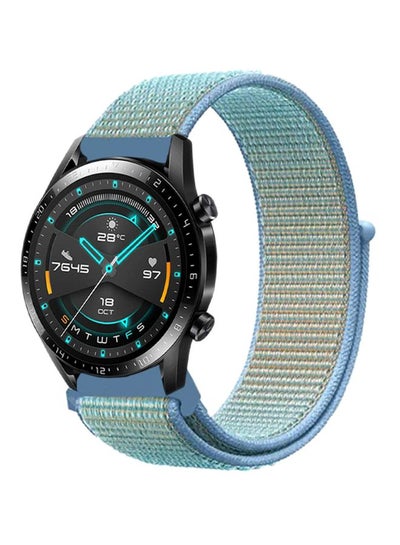 Buy Replacement Band For Huawei Watch GT 2 46 mm Cornflower Blue in Saudi Arabia