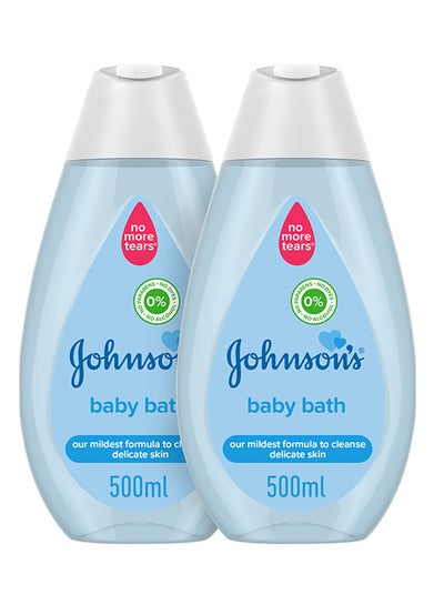 Buy Pack Of 2 Baby Bath With Mildest Formula - 500ml in UAE