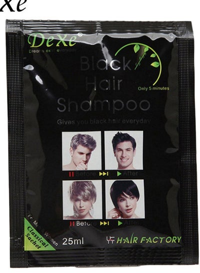 اشتري شامبو صبغ الشعر السريع أسود 25ملليلتر في السعودية