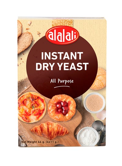 Buy Instant Dry Yeast 4 Sachets 44grams in UAE